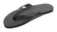Rainbow Single Layer Leather Sandal-Premier Black