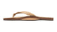 Rainbow Single Layer Leather Sandal-Sierra Brown