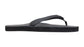 Rainbow Single Layer 1/2" Strap Sandal-Classic Black