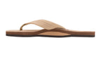 Rainbow W's Single Layer Leather Sandal-Sierra Brown