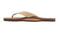 Rainbow Single Layer Leather Sandal-Sierra Brown
