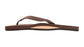Rainbow Single Layer Leather Narrow Sandal-Expresso