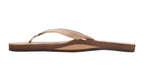 Rainbow W's Single Layer Leather Narrow Sandal-Sierra Brown