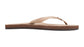 Rainbow Single Layer Leather Narrow Sandal-Sierra Brown