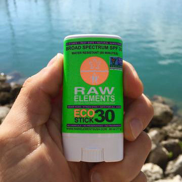 Raw Elements Face Stick SPF 30 Sunscreen-0.5oz