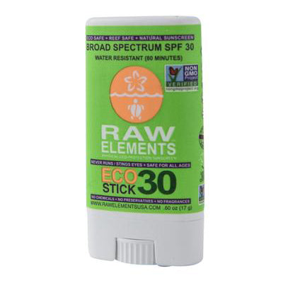Raw Elements Face Stick SPF 30 Sunscreen-0.5oz