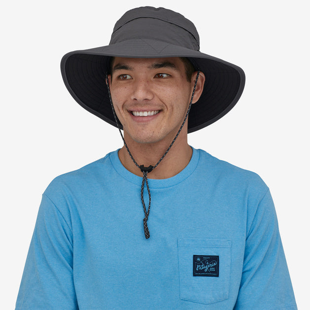 Patagonia Baggies Brimmer Hat Forge Grey REAL Watersports