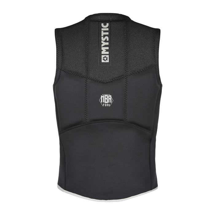 Mystic Foil Impact Fzip Kite Vest-Black