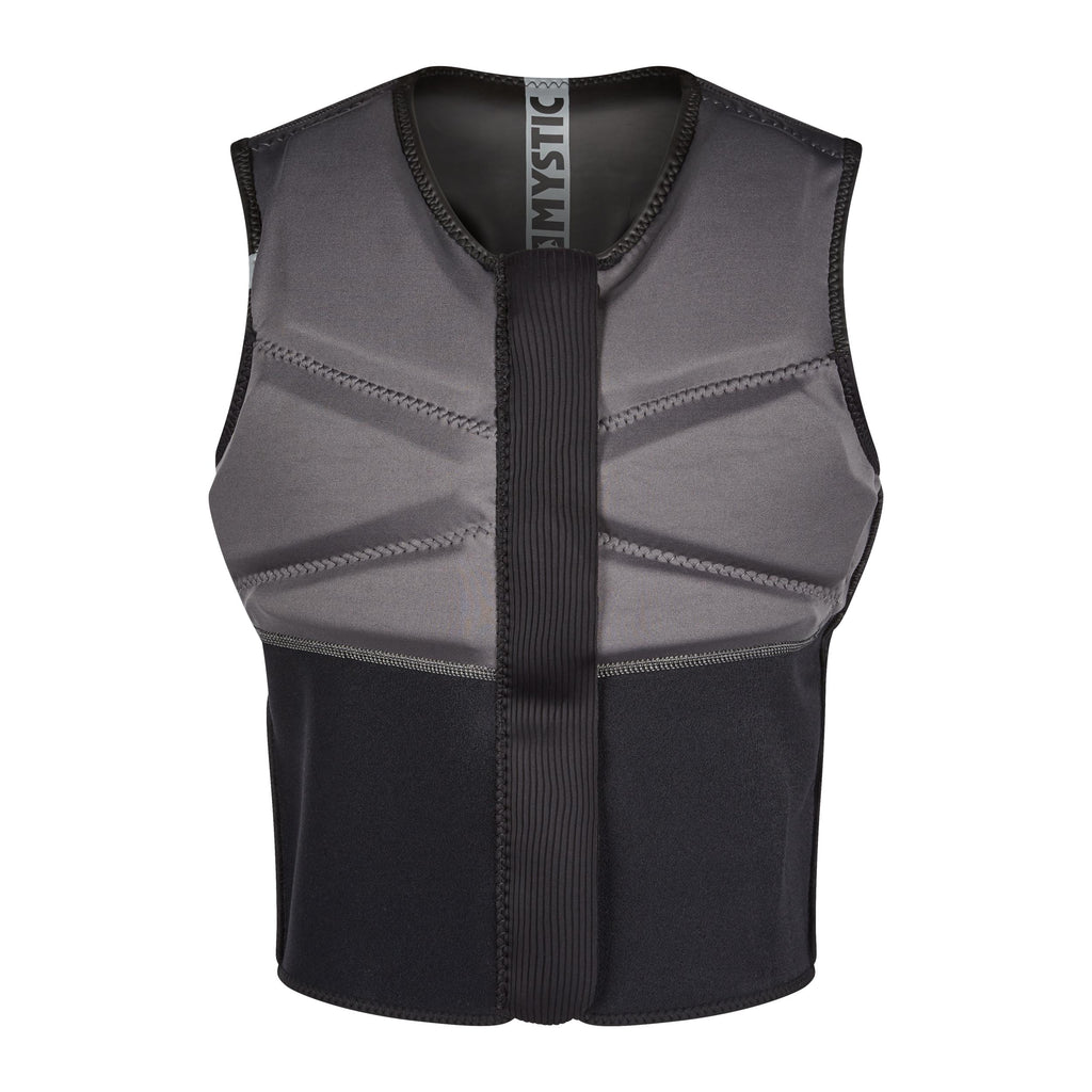 Mystic Block Impact Fzip Kite Vest-Black