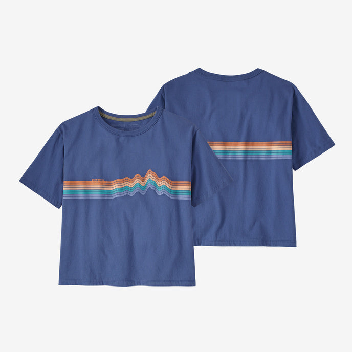 Patagonia striped sales t shirt
