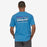 Patagonia P-6 Mission Organic Tee-Anacapa Blue