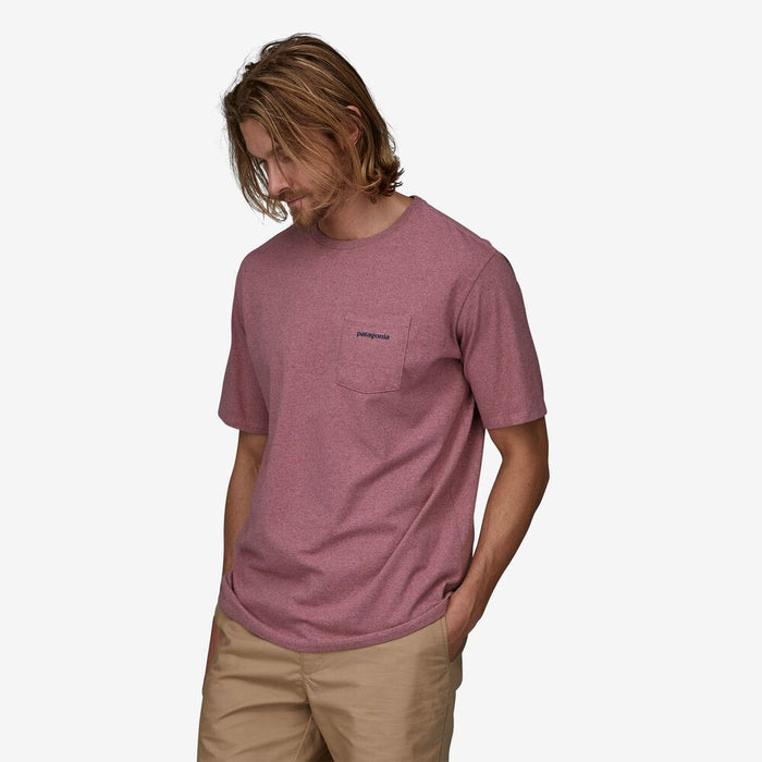 Patagonia Boardshort Logo Pocket Responsibili-Tee-Evening Mauve