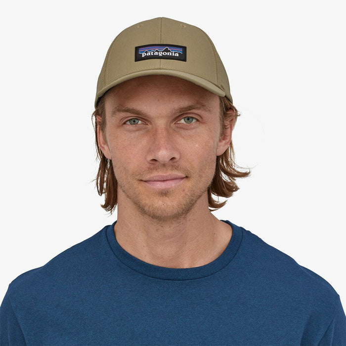 Patagonia P-6 Logo Channel Watcher Hat-Ash Tan