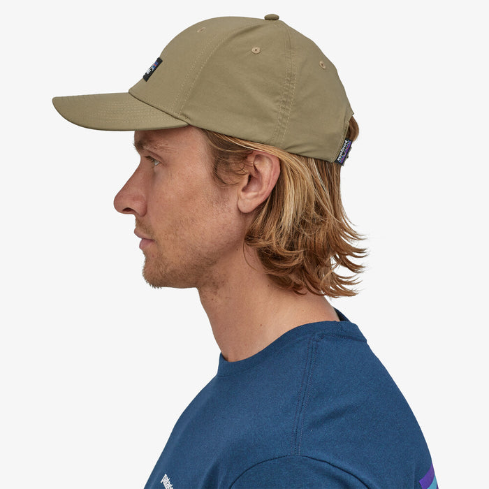 Patagonia P-6 Logo Channel Watcher Hat-Ash Tan