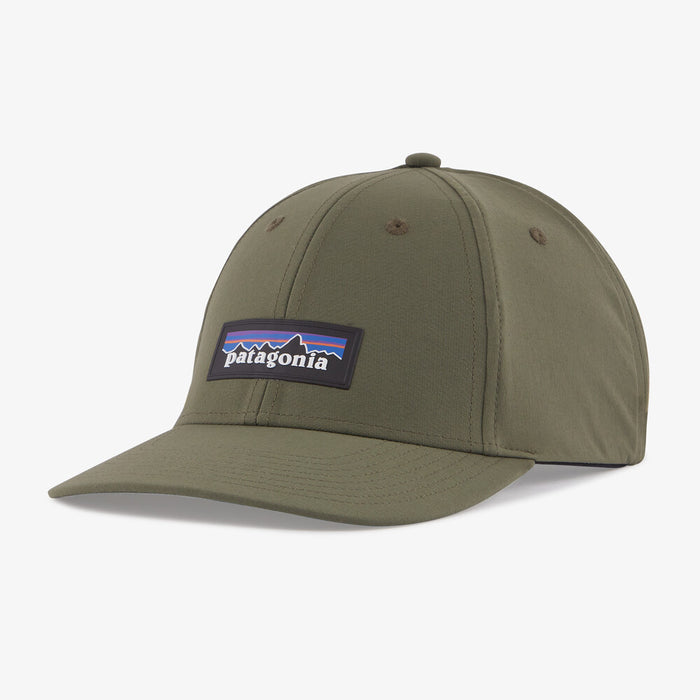Patagonia P-6 Logo Channel Watcher Hat-Industrial Green