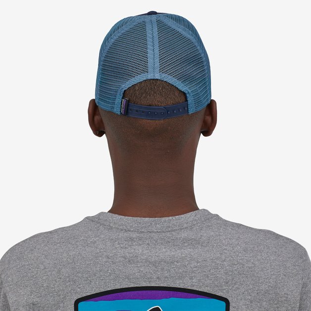 Patagonia Line Logo Ridge LoPro Trucker Hat-New Navy