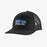 Patagonia P-6 Logo Trucker Hat-Black
