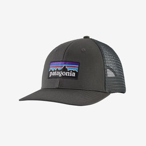 Patagonia P-6 Logo Trucker Hat-Forge Grey