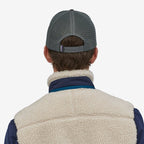 Patagonia P-6 Logo Trucker Hat-Forge Grey