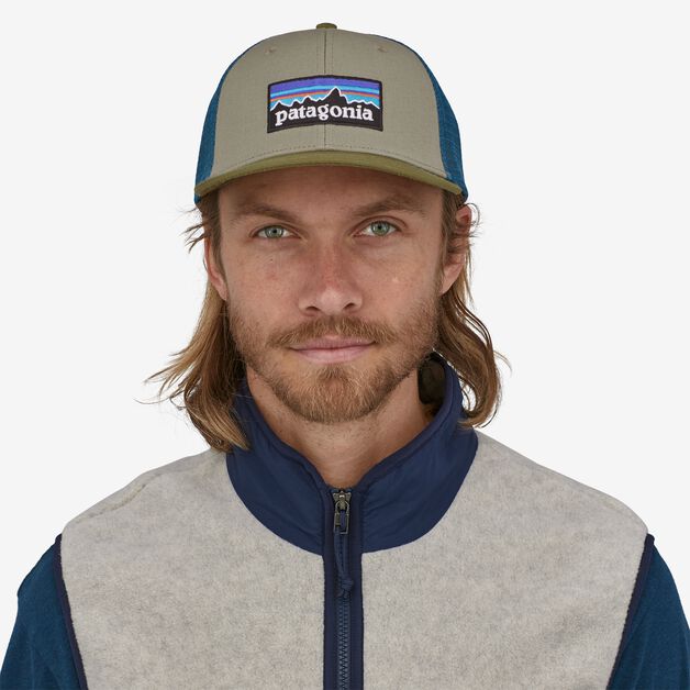 Patagonia Casquette P-6 Logo Nouveau Green