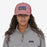 Patagonia P-6 Logo Trucker Hat-Light Star Pink
