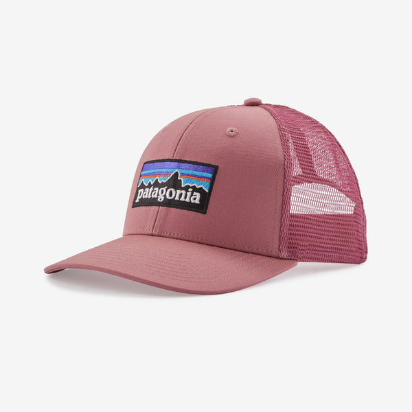 Patagonia P-6 Logo Trucker Hat-Light Star Pink — REAL Watersports