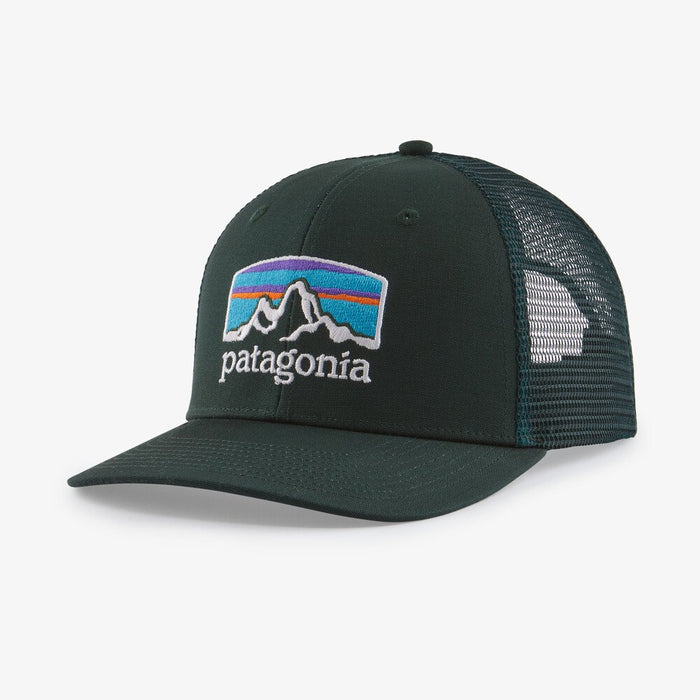 Patagonia Fitz Roy Horizons Trucker Hat-Northern Green