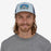 Patagonia Fitz Roy Horizons Trucker Hat-Steam Blue