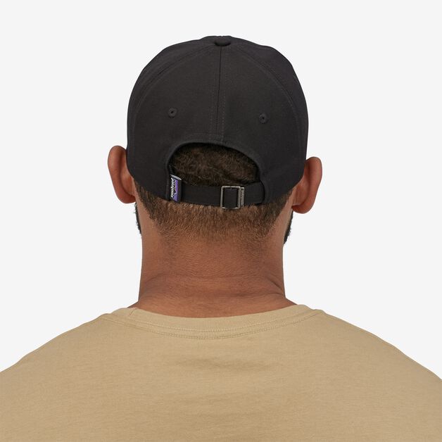 Patagonia P-6 Label Trad Hat-Black