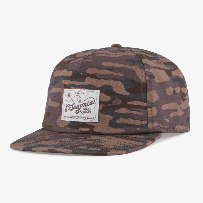 Patagonia Quality Surf Label Funfarer Hat-Logwood Brown