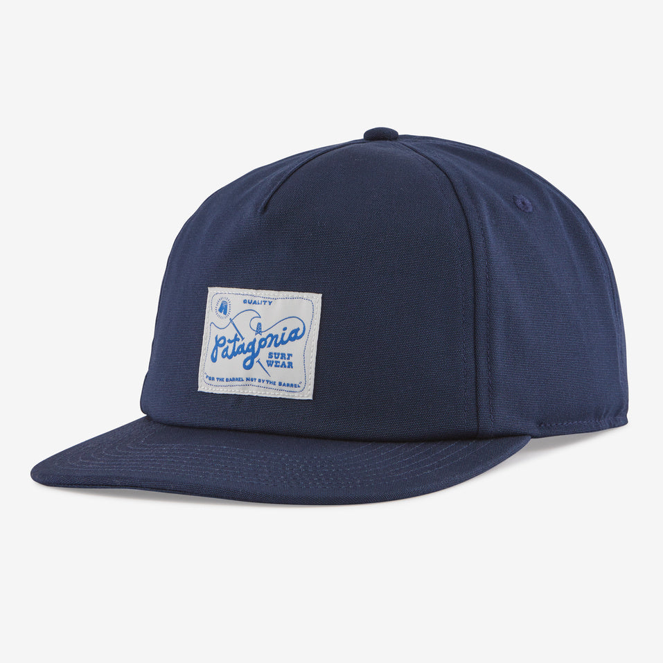 Patagonia Quality Surf Label Funfarer Hat-New Navy