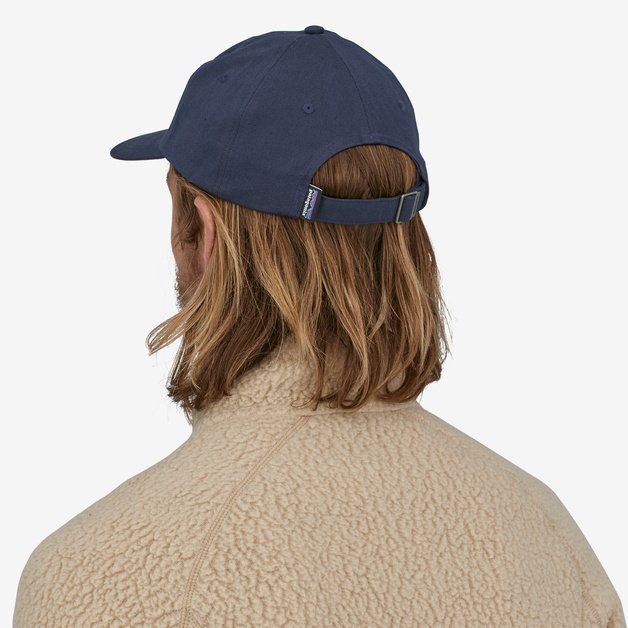 Patagonia Fitz Roy Icon Trad Hat-Text Logo: New Navy — REAL Watersports