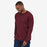 Patagonia M's L/S P-6 Logo Responsibili-Tee-Sequoia Red