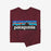 Patagonia M's L/S P-6 Logo Responsibili-Tee-Sequoia Red