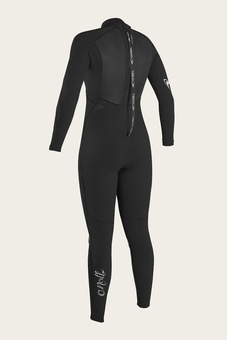 O'Neill Wmn's Epic 3/2 BZ Wetsuit-Blk/Blk/Blk