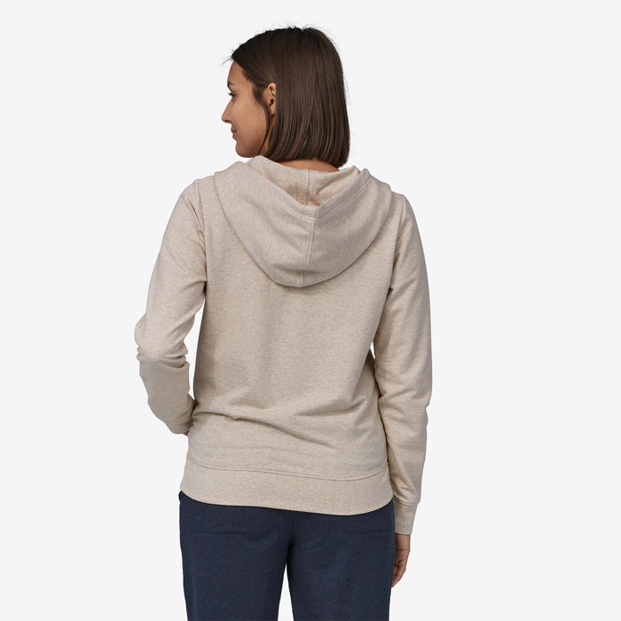 Patagonia Ahnya Full-Zip Hooded Sweatshirt-Dyno White Heather