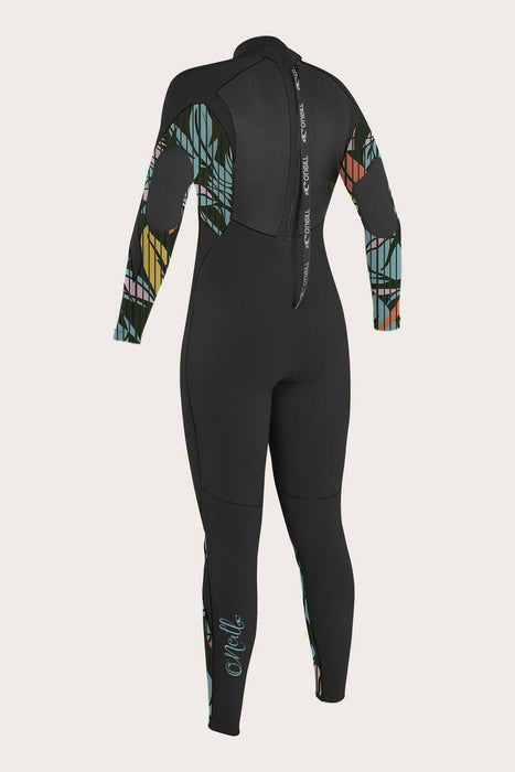 O'Neill Girl's Epic 4/3 BZ Wetsuit-Blk/Baylen/Blk