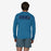 Patagonia Cap Cool Daily Graphic L/S Tee-Boardshort Logo: Wavy Blue X-Dye