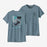 Patagonia Cap Cool Daily Graphic Tee-Light Plume Grey X-Dye