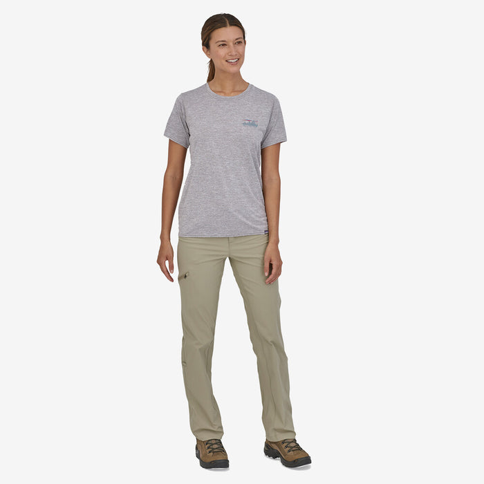 Patagonia Cap Cool Daily Graphic Tee-73 Skyline: Feather Grey