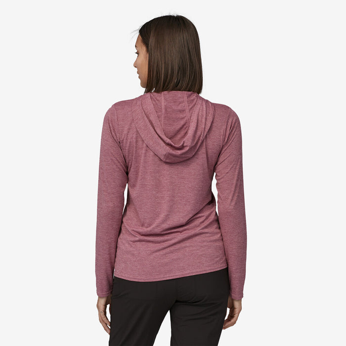 Patagonia Cap Cool Daily Hooded L/S Tee-Evening Mauve - Light Evening Mauve X-Dye