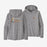 Patagonia Cap Cool Daily Graphic Hooded L/S Tee-Palm Protest: Feather Grey