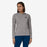 Patagonia Cap Cool Daily Graphic Hooded L/S Tee-Skyline Stencil: Feather Grey