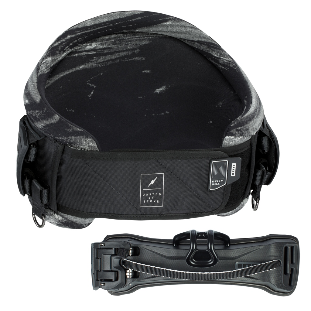 ION Riot Curv 14 Select Harness-Black/Grey Capsule