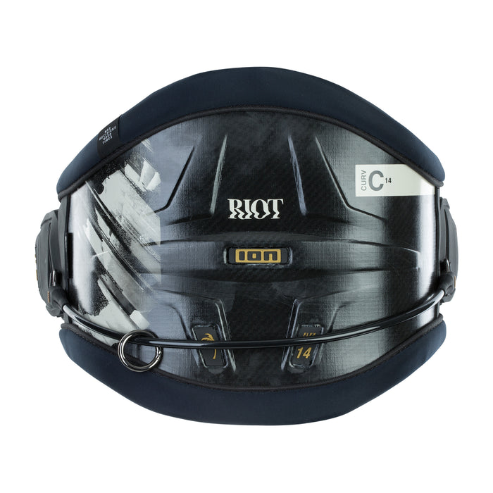 ION Riot Curv 14 Waist Harness-Black