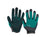 ION Amara Full Finger Gloves-Emerald/Marine