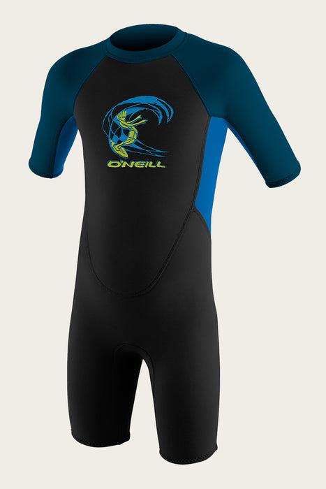 O'Neill Toddler Reactor-2 2MM BZ Springsuit-Black/Ocean