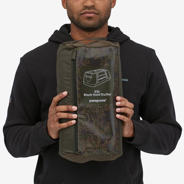 black hole moss green patagonia Patagonia Black Hole Duffel 55L Bag-Lichen: Basin Green — REAL Watersports