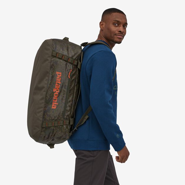 Patagonia Black Hole Duffel 55L Bag-Lichen: Basin Green — REAL