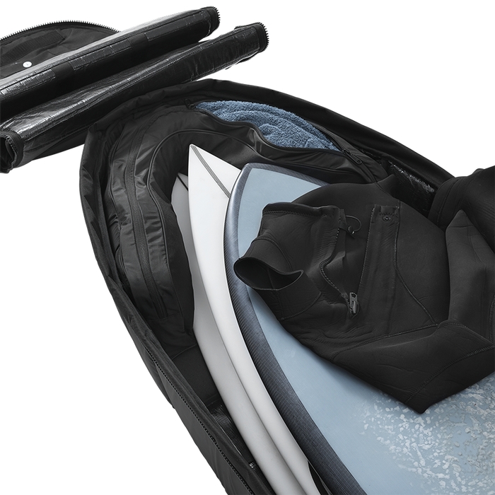 DB The Djarv 3-4 Surboard Coffin Boardbag-Blackout